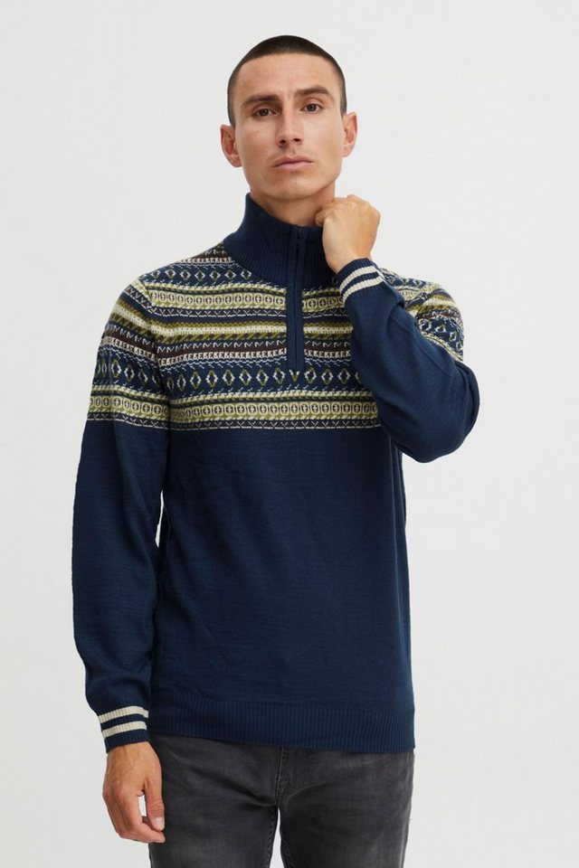 Blend Strickpullover BHGrote Stilvoller Feinstrick-Troyer von Blend