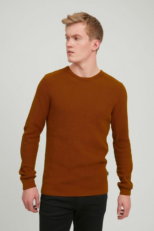 Blend Strickpullover BHPullover Stilvoller Grobstrick-Pullover mit Rundhalsausschnitt von Blend