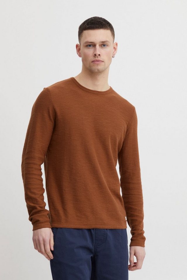 Blend Strickpullover BHPullover Stilvoller Feinstrick-Pullover mit Rundhalsausschnitt von Blend