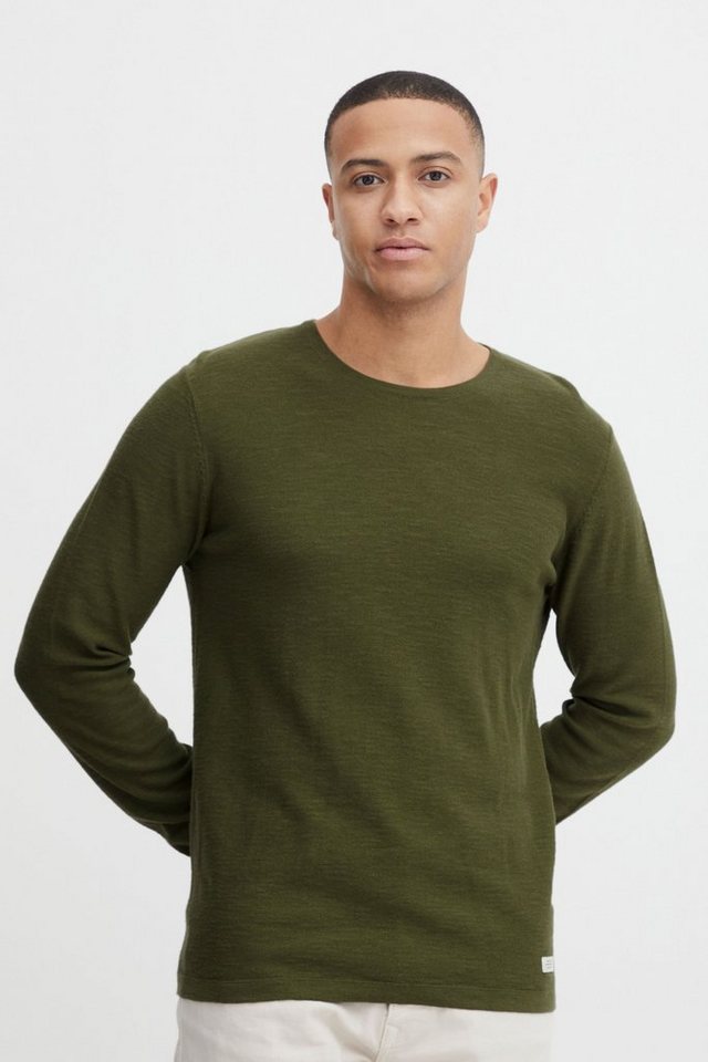Blend Strickpullover BHPullover Stilvoller Feinstrick-Pullover mit Rundhalsausschnitt von Blend