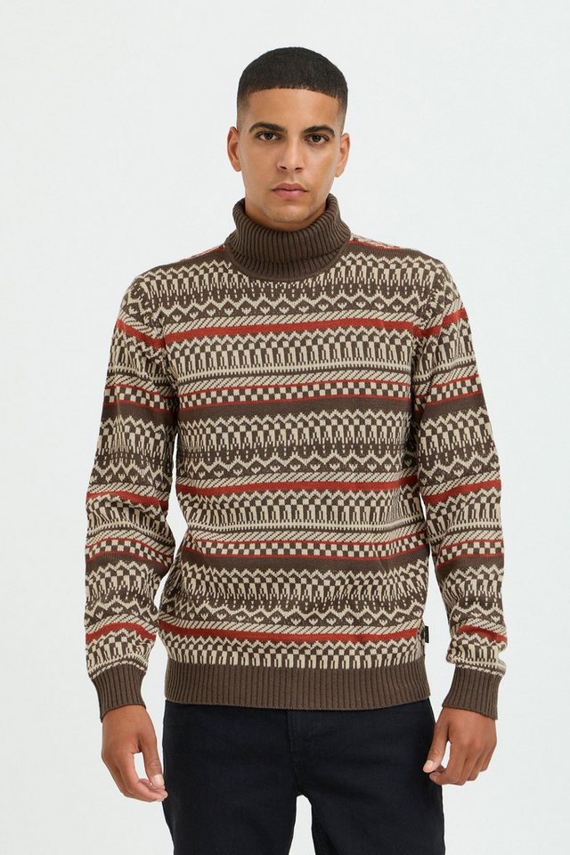 Blend Strickpullover BHPullover Klassischer Grobstrickpullover von Blend