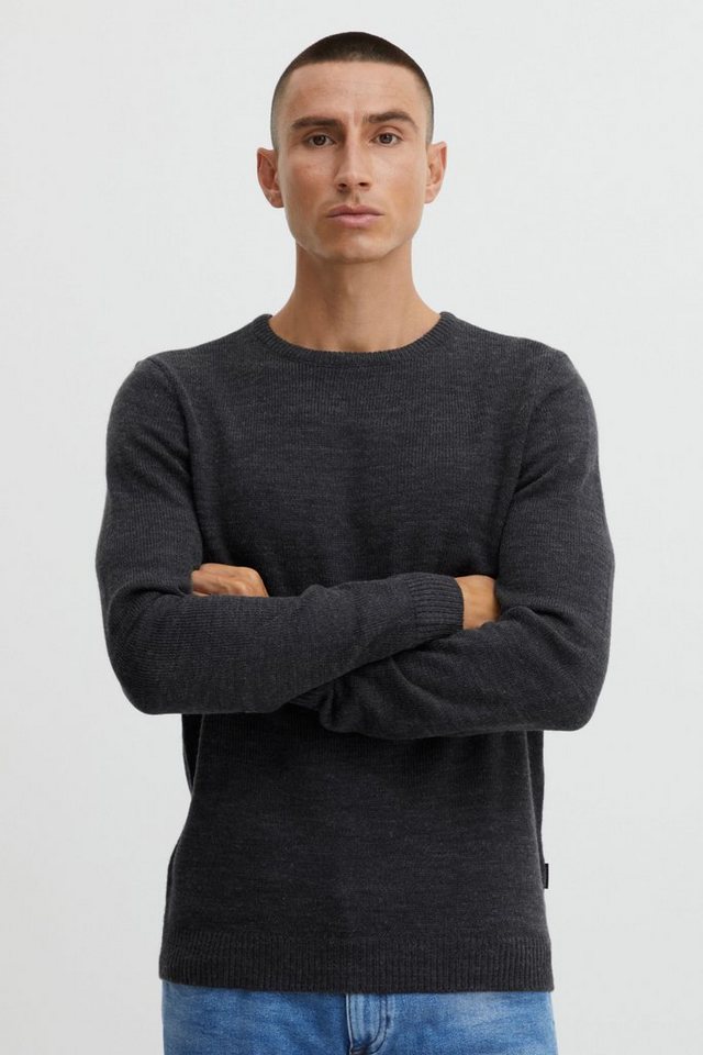 Blend Strickpullover BHPullover Stilvoller Feinstrick-Pullover mit Rundhalsausschnitt von Blend