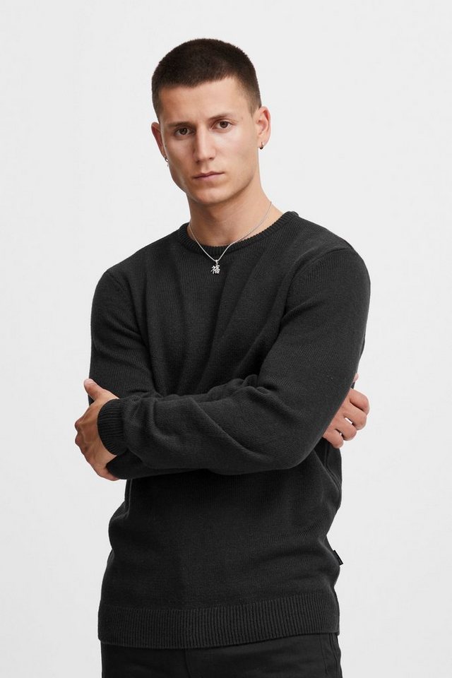 Blend Strickpullover BHPullover Klassischer Grobstrickpullover von Blend