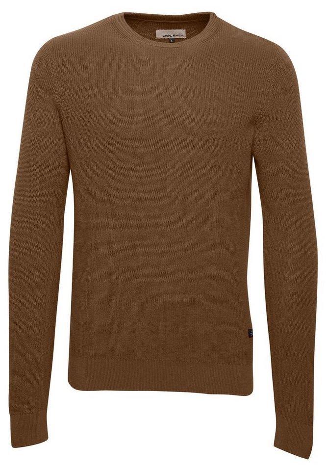 Blend Strickpullover BLEND Cotton Knitted Sweater - H-4349 von Blend