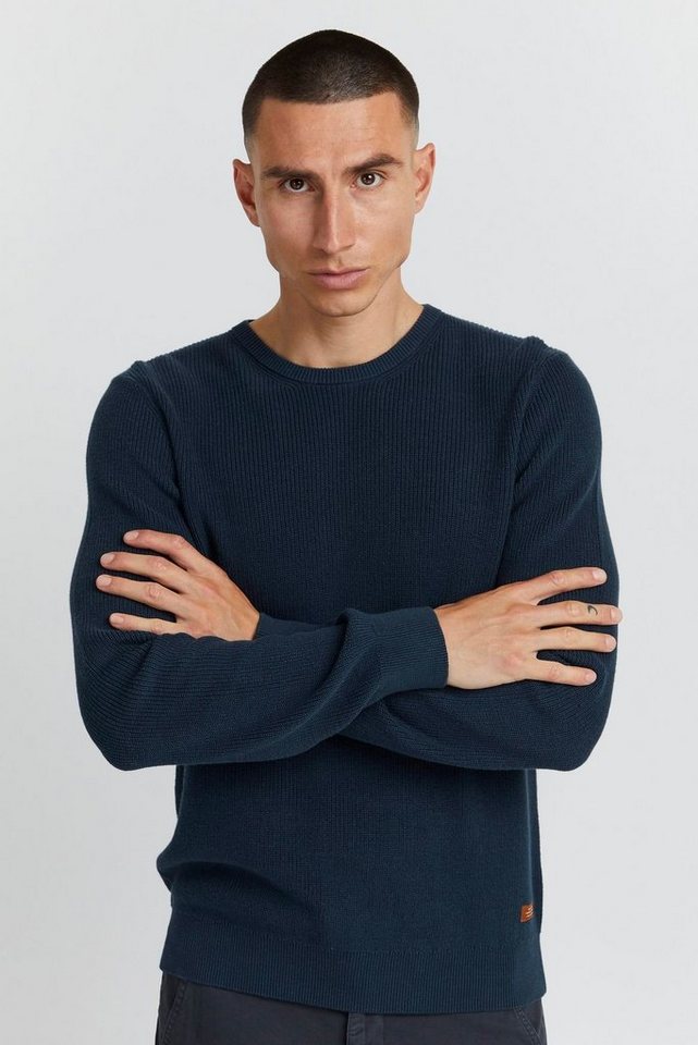 Blend Strickpullover BLEND Cotton Knitted Sweater - H-4349 von Blend