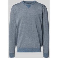 Blend Strickpullover mit Rundhalsausschnitt Modell 'Bruton' in Marine, Größe S von Blend