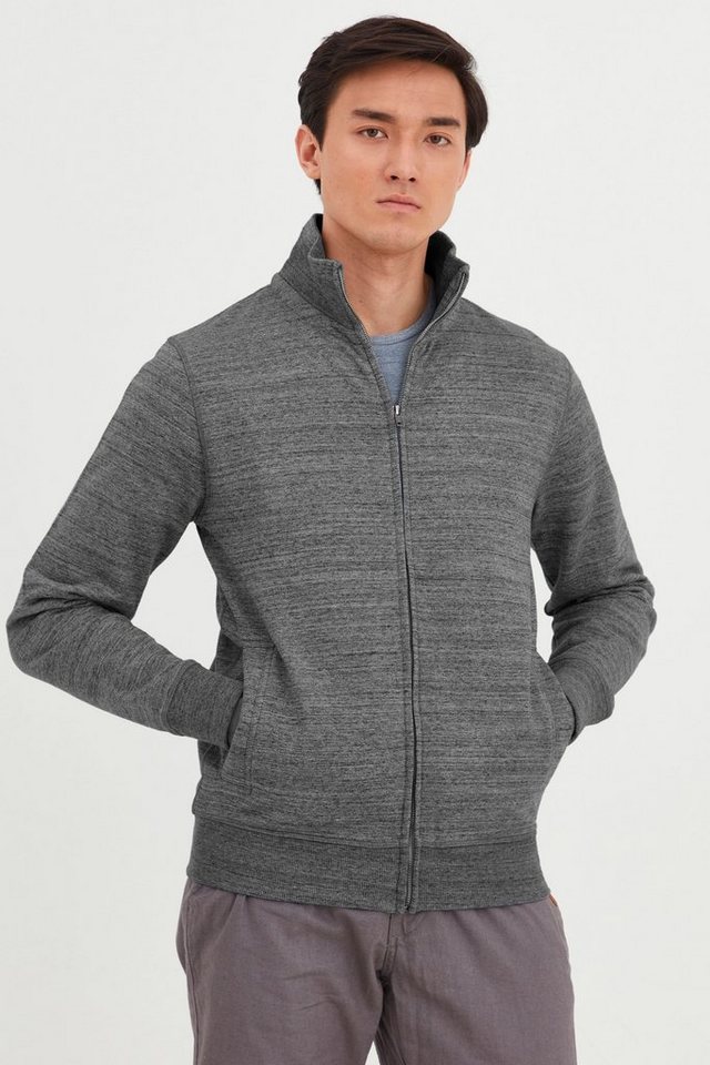 Blend Sweatjacke BHLenner Sweat Zip-Jacke mit Stehkragen von Blend
