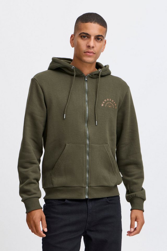 Blend Troyer BHSweatshirt Gemütliche Sweatjacke mit Kapuze von Blend