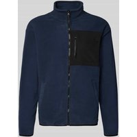 Blend Sweatjacke mit Stehkragen in Royal, Größe XXL von Blend