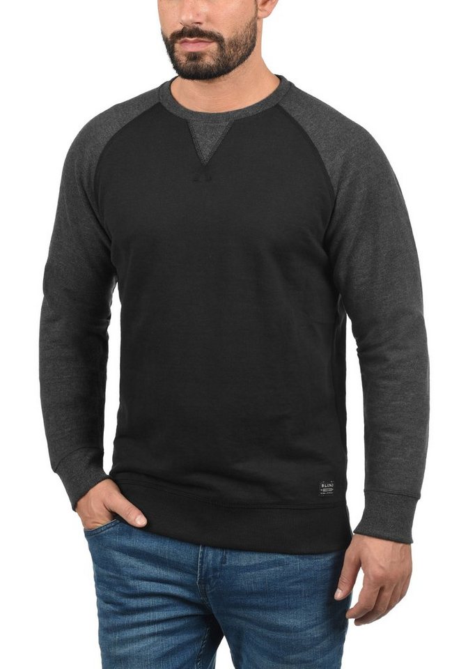 Blend Longpullover BHAari Pullover mit Rundhalsausschnitt Blend Longpullover BHAari Pullover mit Rundhalsausschnitt von Blend