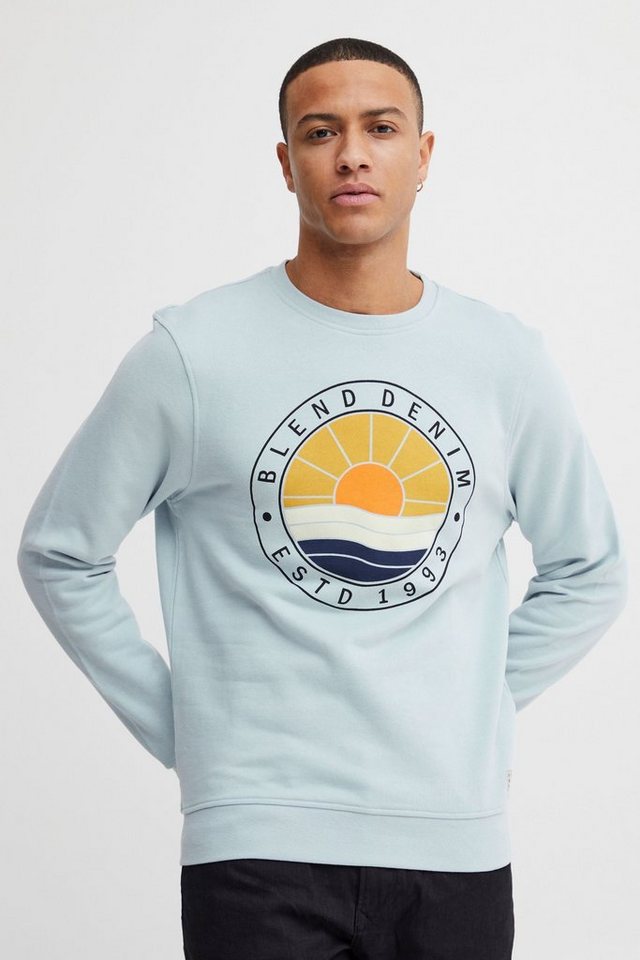Blend Longpullover BHClios Klassisches Sweatshirt mit Rundhalsausschnitt Blend Longpullover BHClios Klassisches Sweatshirt mit Rundhalsausschnitt von Blend