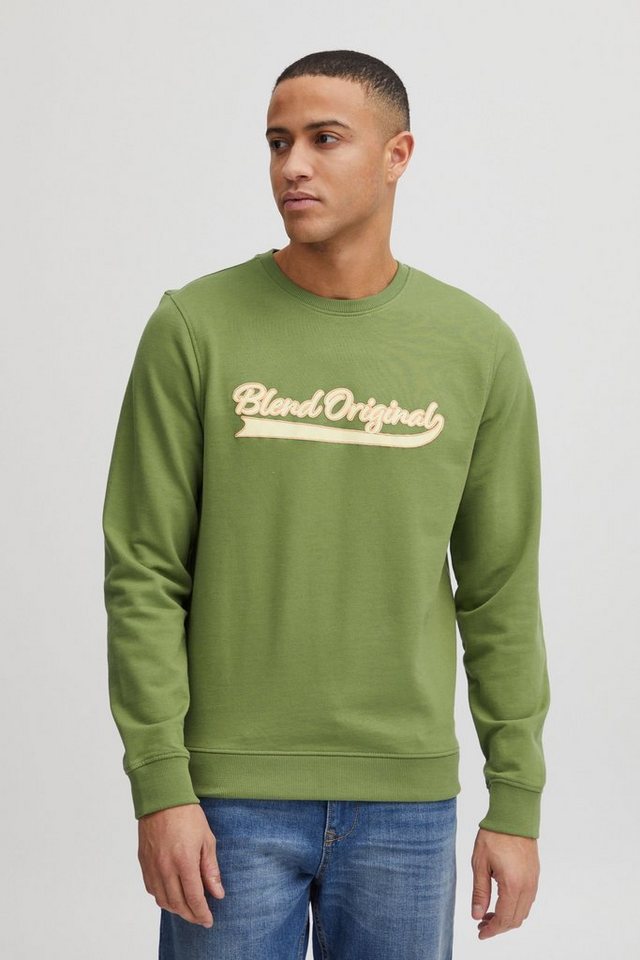 Blend Longpullover BHSweatshirt Klassisches Sweatshirt mit Rundhalsausschnitt Blend Longpullover BHSweatshirt Klassisches Sweatshirt mit Rundhalsausschnitt von Blend