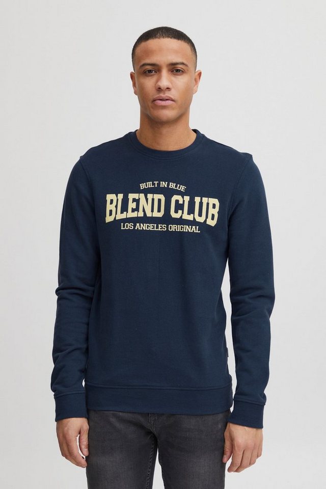 Blend Longpullover BHSweatshirt Klassisches Sweatshirt mit Rundhalsausschnitt Blend Longpullover BHSweatshirt Klassisches Sweatshirt mit Rundhalsausschnitt von Blend