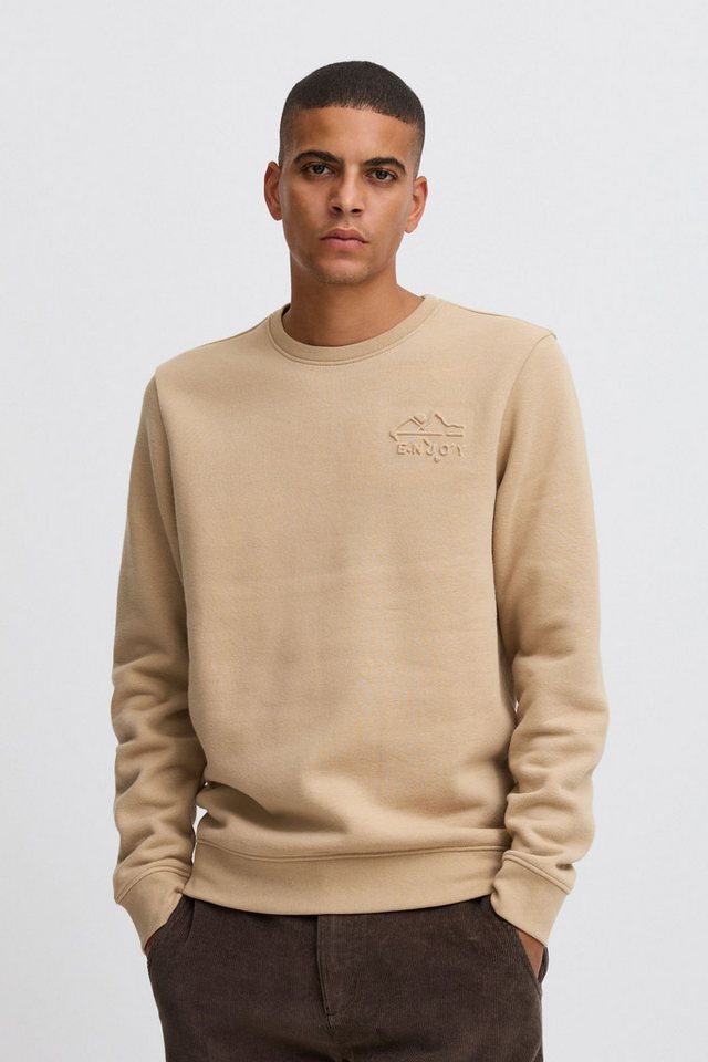 Blend Rundhalspullover BHSweatshirt Klassischer Sweatpullover mit Rundhalsausschnitt von Blend