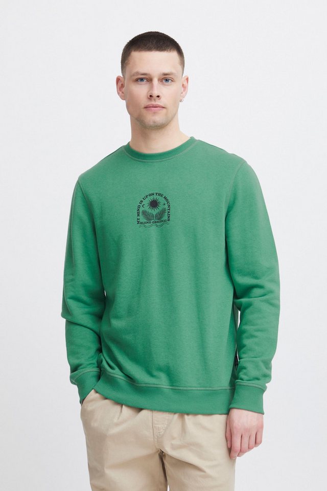 Blend Longpullover BHSweatshirt Lässiger Sweatpullover mit Print Blend Longpullover BHSweatshirt Lässiger Sweatpullover mit Print von Blend