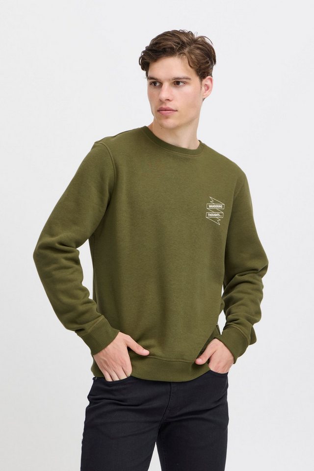 Blend Rundhalspullover BHSweatshirt Klassischer Sweatpullover mit Rundhalsausschnitt von Blend