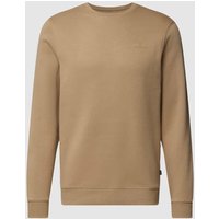 Blend Sweatshirt mit Label-Print in Sand, Größe XXL von Blend