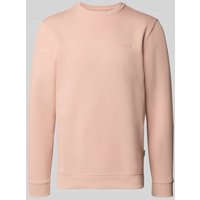 Blend Sweatshirt mit Rundhalsausschnitt und Logo in Rosa, Größe XXL von Blend
