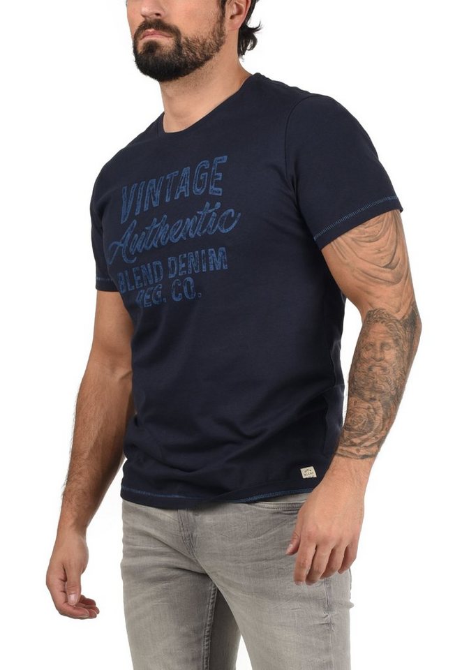 Blend T-Shirt BHFlorenz Klassisches T-Shirt mit Rundhalsausschnitt Blend T-Shirt BHFlorenz Klassisches T-Shirt mit Rundhalsausschnitt von Blend