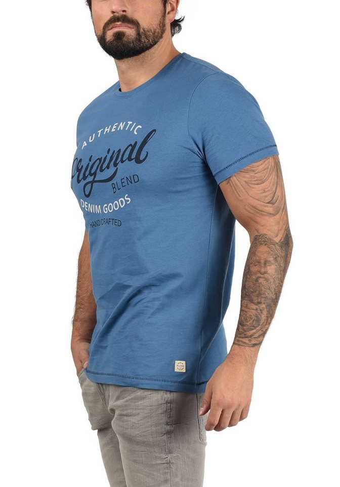 Blend T-Shirt BHFlorenz Klassisches T-Shirt mit Rundhalsausschnitt Blend T-Shirt BHFlorenz Klassisches T-Shirt mit Rundhalsausschnitt von Blend