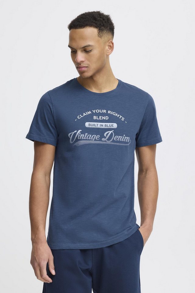 Blend T-Shirt BHPillo Klassisches T-Shirt mit Rundhalsausschnitt Blend T-Shirt BHPillo Klassisches T-Shirt mit Rundhalsausschnitt von Blend