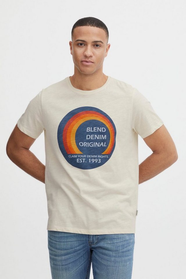 Blend T-Shirt BHTee Klassisches T-Shirt mit Rundhalsausschnitt Blend T-Shirt BHTee Klassisches T-Shirt mit Rundhalsausschnitt von Blend