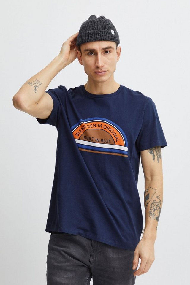 Blend T-Shirt BHTee Klassisches T-Shirt mit Rundhalsausschnitt von Blend