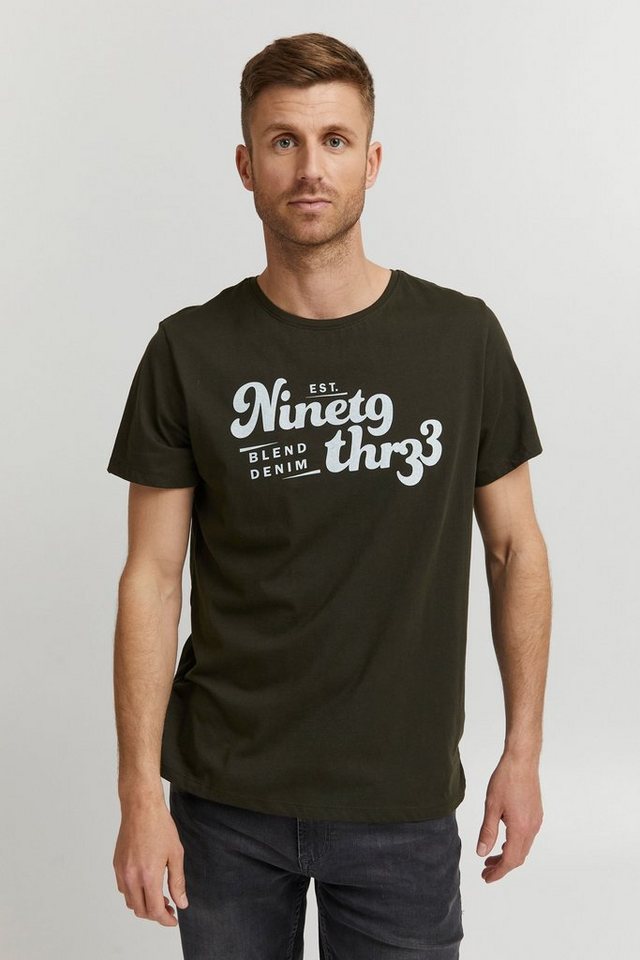 Blend T-Shirt BHTee Klassisches T-Shirt mit Rundhalsausschnitt von Blend