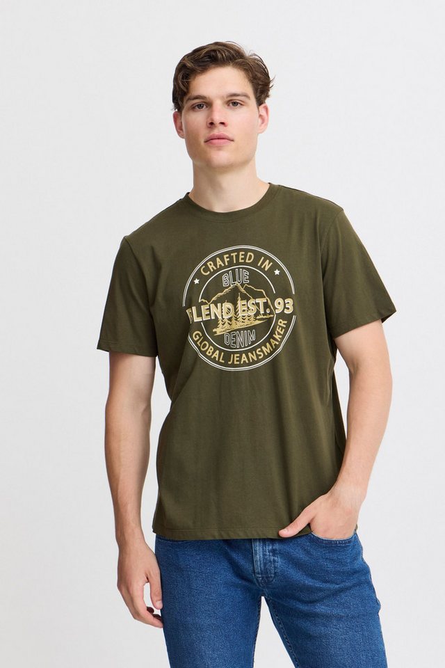 Blend T-Shirt BHTee Lässiges T-Shirt mit Print Blend T-Shirt BHTee Lässiges T-Shirt mit Print von Blend