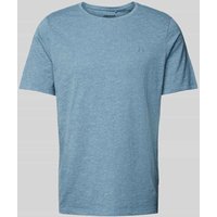 Blend T-Shirt in Melange-Optik in Hellblau, Größe L von Blend