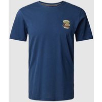 Blend T-Shirt mit Label-Print in Marine, Größe XL von Blend
