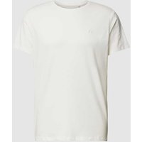 Blend T-Shirt mit Label-Stitching Modell 'Dinton' in Weiss, Größe XL von Blend