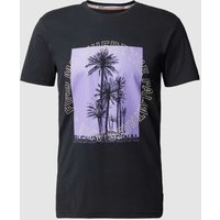 Blend T-Shirt mit Statement- und Motiv-Print in Black, Größe M von Blend