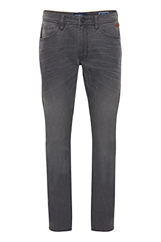 Blend Taifun Herren Jeans Hose Denim Aus Stretch-Material Slim Fit, Größe:W33/34, Farbe:Denim Dark Grey (76209) von b BLEND