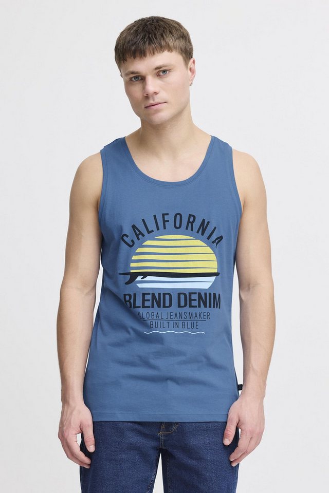 Blend Tanktop BHCali Lässiges Tanktop mit Rundhalssauschnitt und Print von Blend