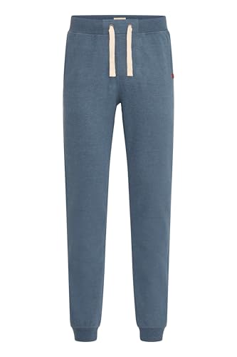 Blend BHTilo Herren Sweatpants Jogginghose Sporthose mit Fleece-Innenseite Kordelzug Eingrifftaschen Baumwollmischung Regular fit, Größe:XL, Farbe:Ensign Blue (70260) von b BLEND