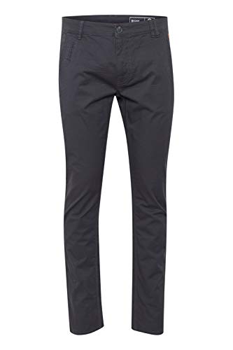 Blend BHTromp Herren Chino Hose Stoffhose mit Stretch Regular Fit, Größe:32/34, Farbe:Ebony Grey (75111) von b BLEND