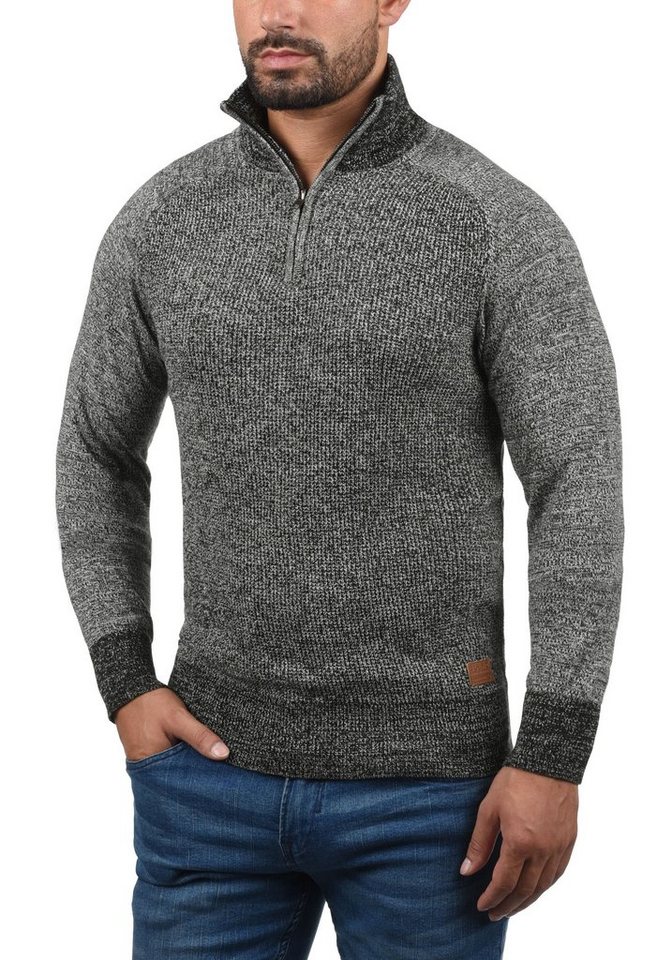 Blend Troyer BHGrandolf Grobstrick-Troyer mit Stehkragen von Blend