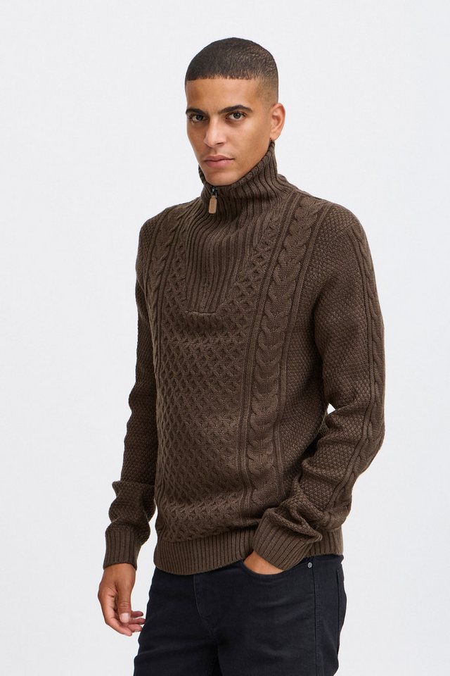 Blend Troyer BHPullover Klassischer Troyer mit Reißverschluss von Blend