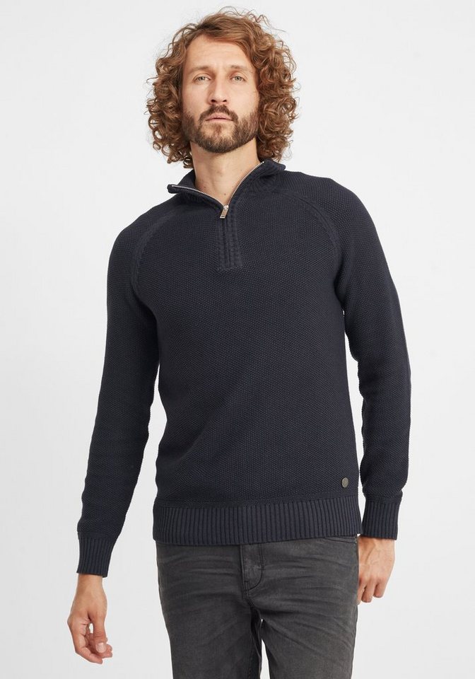 Blend Troyer BHThompson Grobstrick-Troyer mit Stehkragen Blend Troyer BHThompson Grobstrick-Troyer mit Stehkragen von Blend
