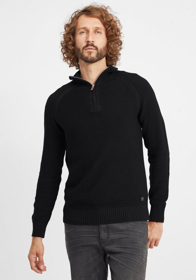 Blend Troyer BHThompson Grobstrick-Troyer mit Stehkragen Blend Troyer BHThompson Grobstrick-Troyer mit Stehkragen von Blend