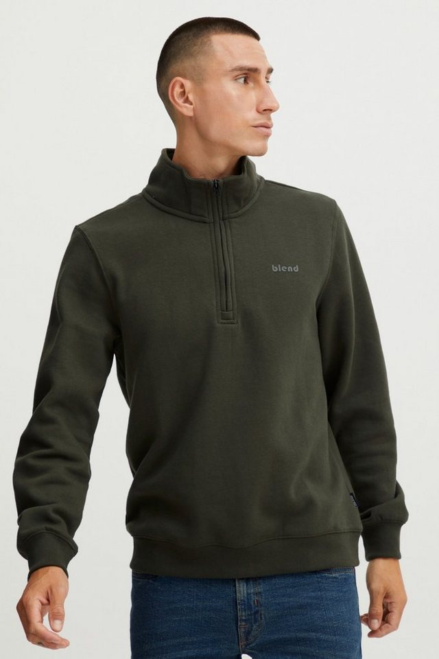 Blend Troyer BHHalfzip Stilvoller Sweat-Troyer mit Stehkragen von Blend