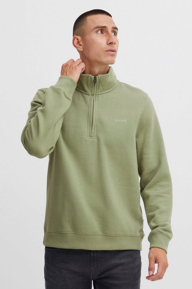 Blend Troyer BHHalfzip Stilvoller Sweat-Troyer mit Stehkragen von Blend