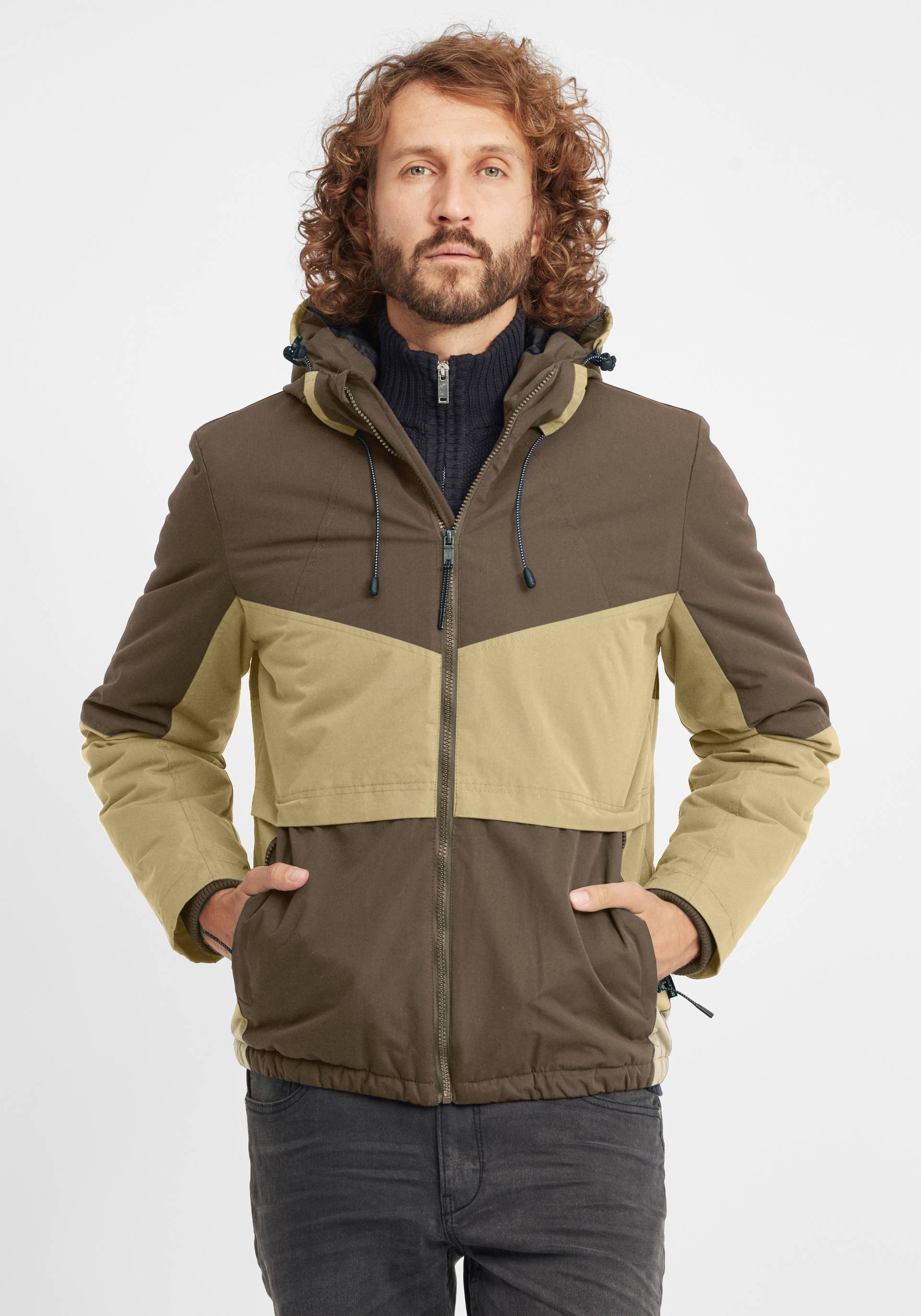 Blend Winterjacke "BHFoma" mit Kapuze Stilvolle Herren Winterjacke mit Kapuze von Blend