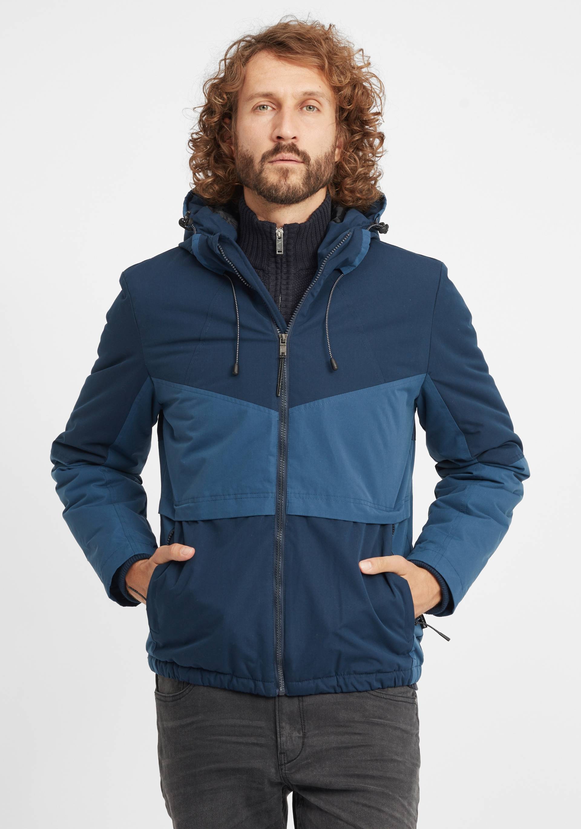 Blend Winterjacke "BHFoma" mit Kapuze Stilvolle Herren Winterjacke mit Kapuze von Blend