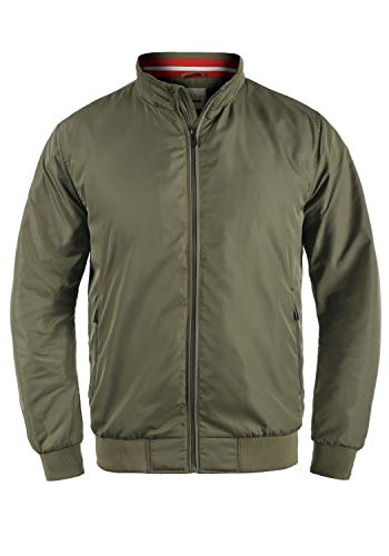 Blend Zyklo Herren Softshell Jacke Funktionsjacke Übergangsjacke mit Stehkragen, Größe:S, Farbe:Dusty Olive Green (77203) von b BLEND