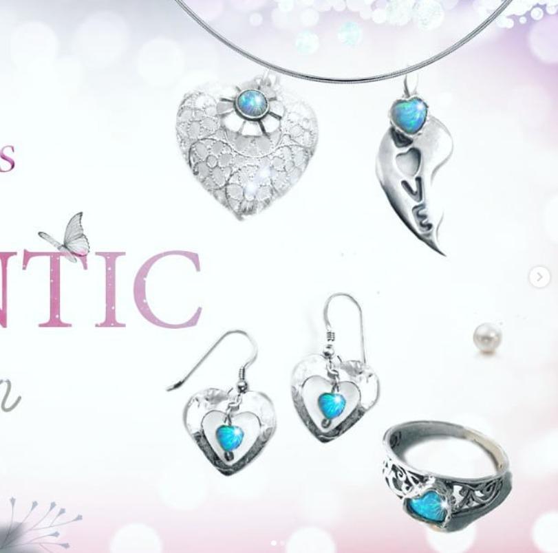 Herzopal Halskette - Zart Und Hell Kommt An Einer Silberkette Versandkostenfrei Herzopal Halskette - Zart Und Hell Kommt An Einer Silberkette Versandkostenfrei von BlessUArts