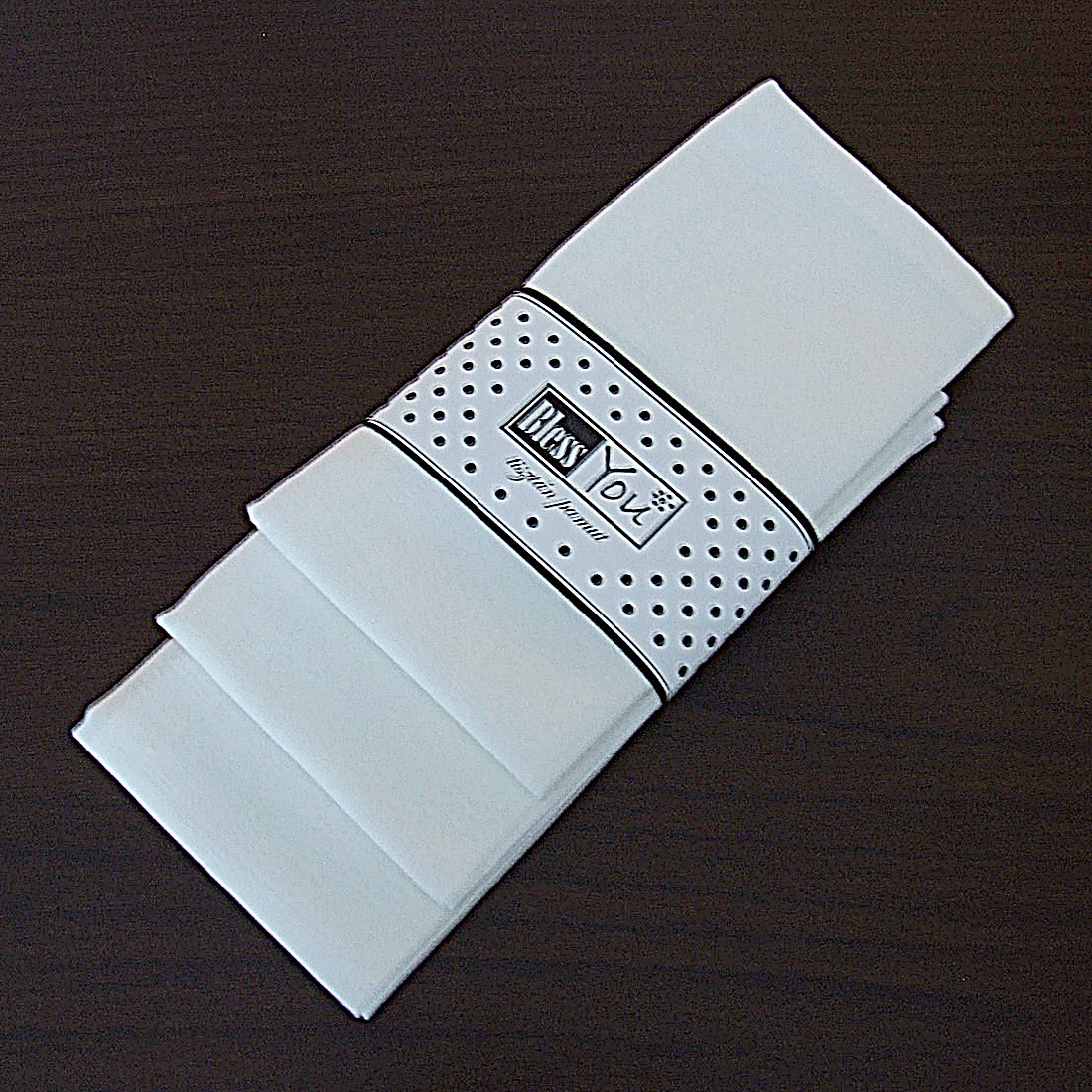 Super Weiche Weiße Baumwolltaschentücher/Kosmetiktücher Hankie 3Er Set Kompostierbar Umweltfreundlich Super Weiche Weiße Baumwolltaschentücher/Kosmetiktücher Hankie 3Er Set Kompostierbar Umweltfreundlich von BlessYouTextil