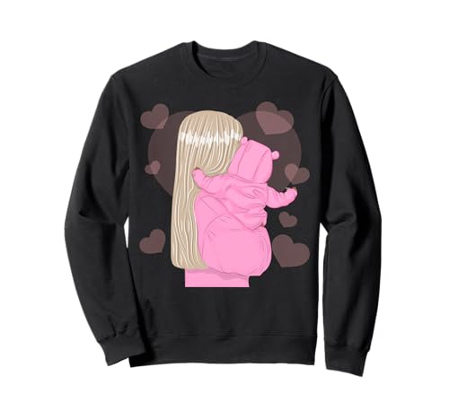 Liebe Mama Ich liebe dich Beste Mama aller Zeiten Eine gesegnete Mutter Nachdenklich Sweatshirt von Blessed Momma Mom Birthday Mothers Day Meaningful
