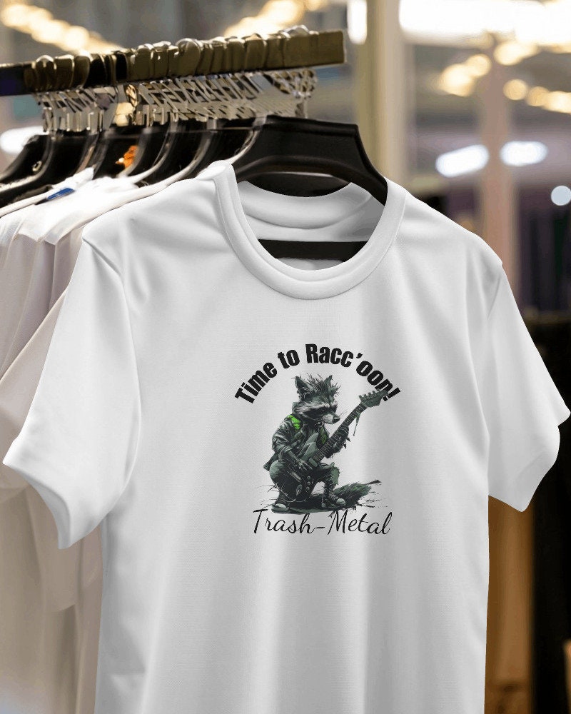 Waschbär Mit Gitarre, Es Ist Zeit Für Waschbären Müll-Metal, Freunde Rock Metal Catoon Band E-Gitarre Musik Liebe Crewneck T-Shirt Waschbär Mit Gitarre, Es Ist Zeit Für Waschbären Müll-Metal, Freunde Rock Metal Catoon Band E-Gitarre Musik Liebe Crewneck T-Shirt von BlessedFrequency